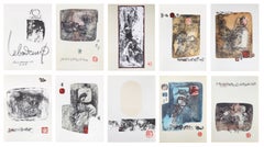 «10 caballos», serie de 10 litografías de Hoi Lebadang