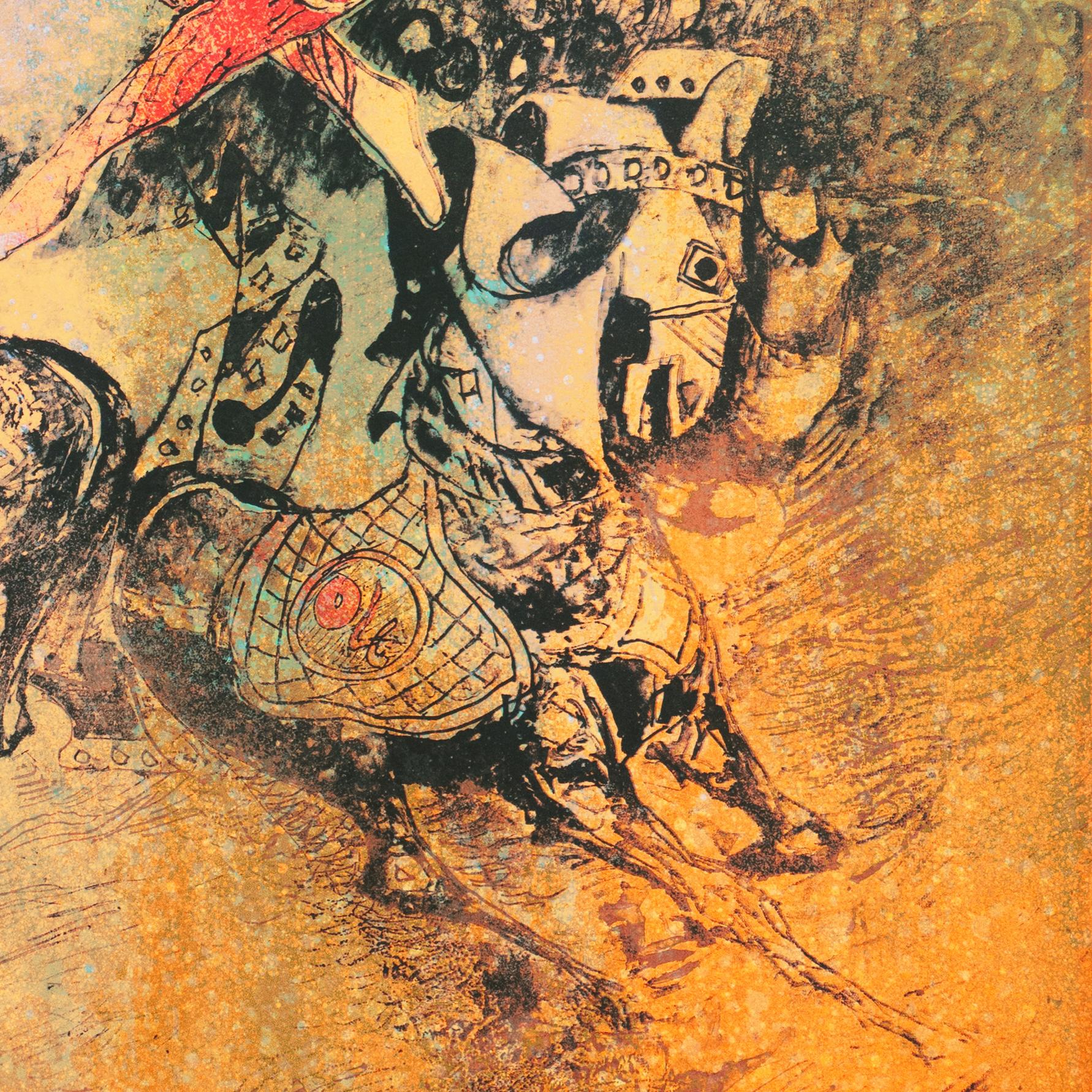 'Equestrian Actress', Modernism, Circus, Vietnamese, French, Horse, Acrobats For Sale 1