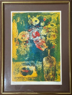 “Flowers on table”