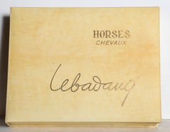 Vintage Horses (Cheveaux), Portfolio of 27 Prints by Hoi Lebadang