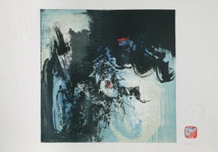 Le Tempest, Etching with Intaglio by Hoi Lebadang