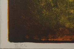 Nature Prays Without Words 3, Lithograph on Arches by Hoi Lebadang