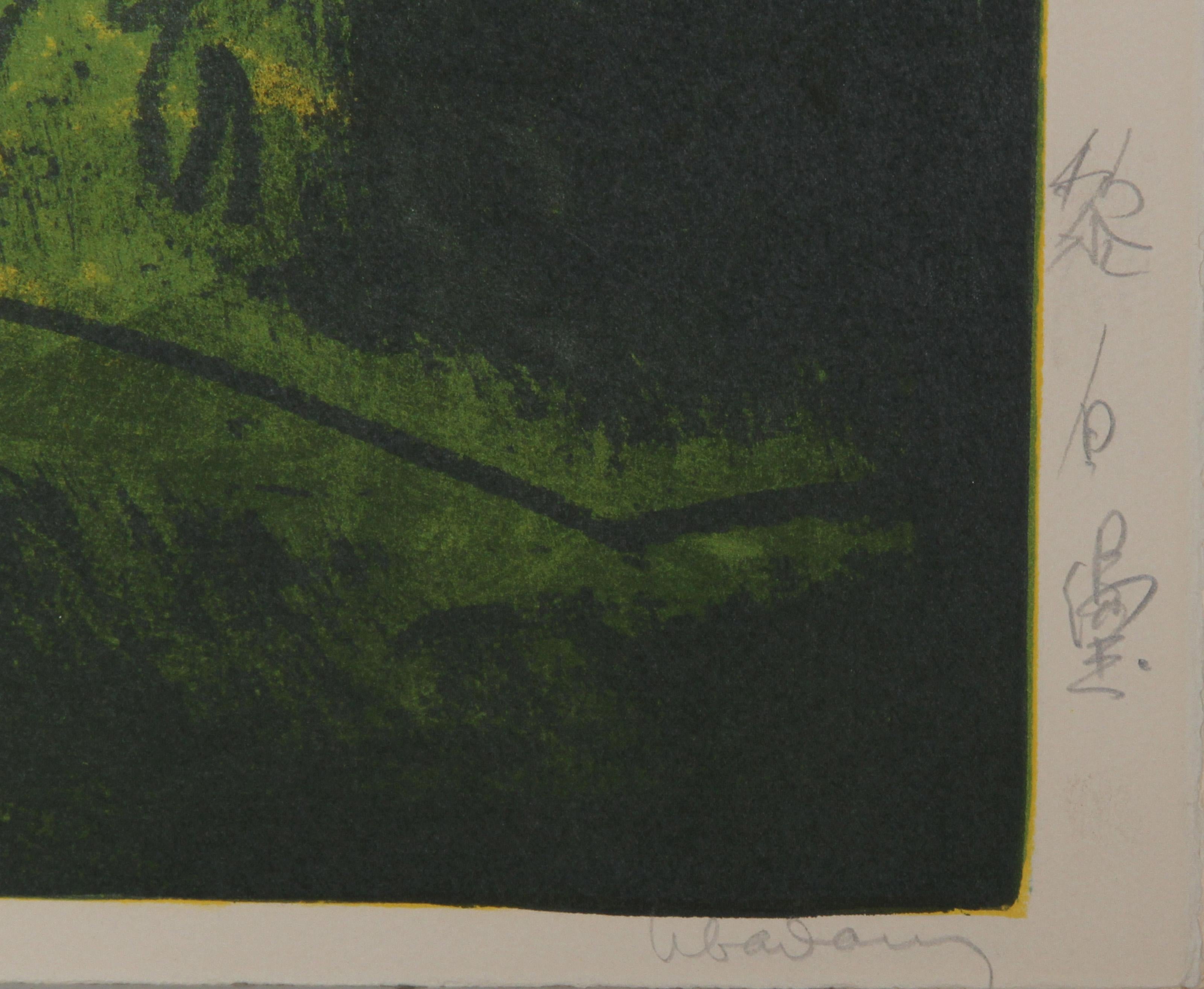 La Naturaleza Reza Sin Palabras 6, Litografía Expresionista Abstracta de Hoi Lebadang en venta 2