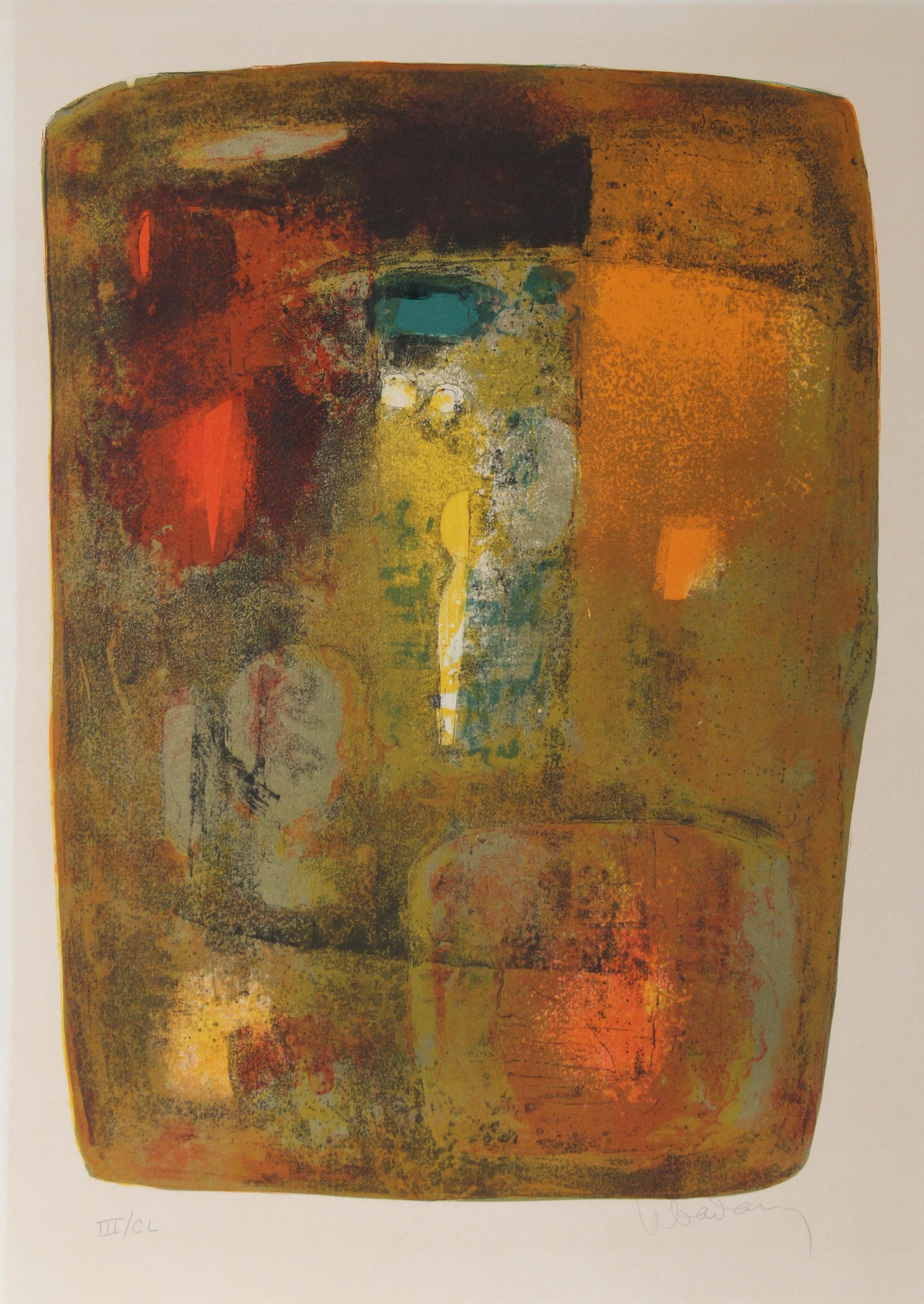 Lebadang (alias Hoi), vietnamita (1922 - 2015) -  La Naturaleza Reza Sin Palabras 9. Año: 1967, Medio: Litografía sobre Arches, firmada y numerada a lápiz, Edición: III/CL, Tamaño: 30  x 22 pulg. (76,2  x 55,88 cm) 