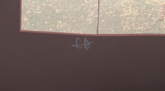 Untitled - Floral Moon, Screenprint by Hoi Lebadang