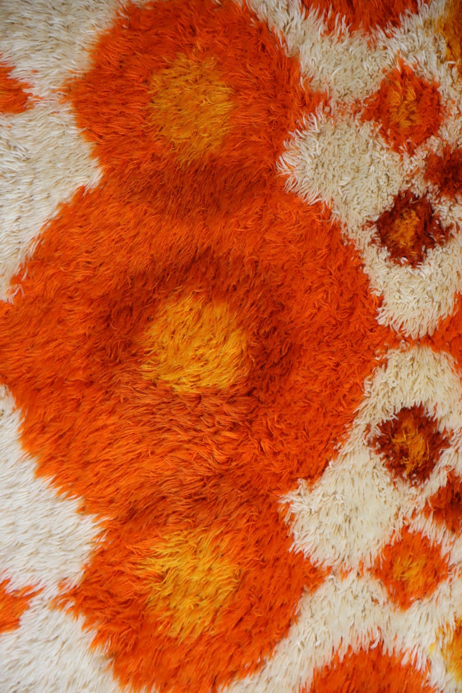 Hojer Eksport mid-century wool carpet: 