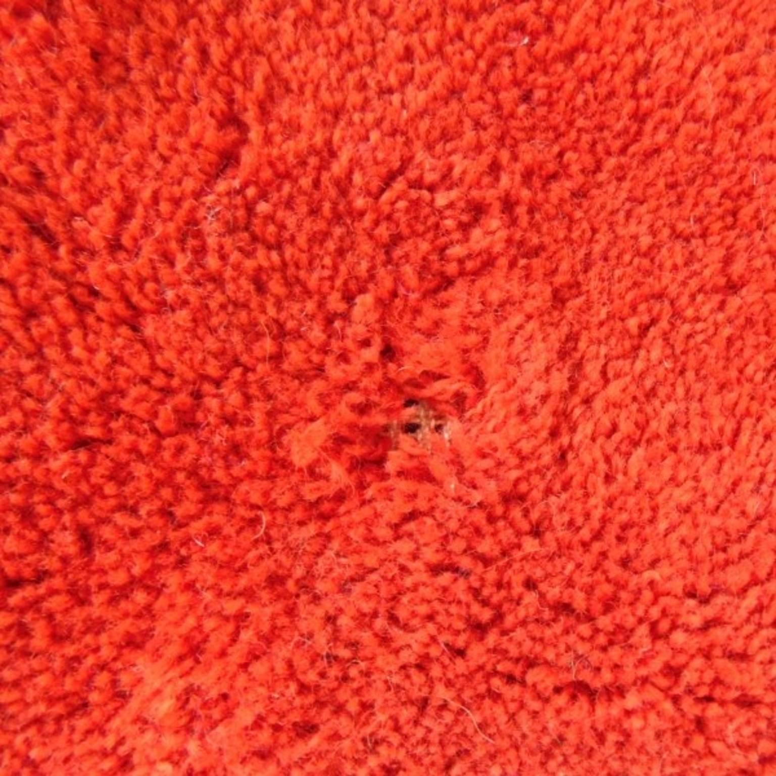 Hojer Eksport Wilton Pure Wool Carpet Geometric Red Blue Turquoise, 1975 1