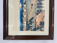 Hokusai “Thirty-Six Views of Mount Fuji” (Ura Fuji) Woodblock Print 1950s