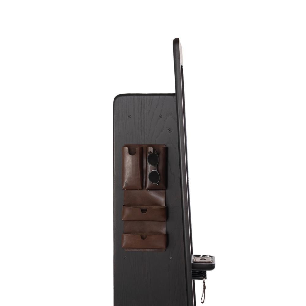 Teint HOL Full-length Mirror Organizer Long Rectangular Noir en vente