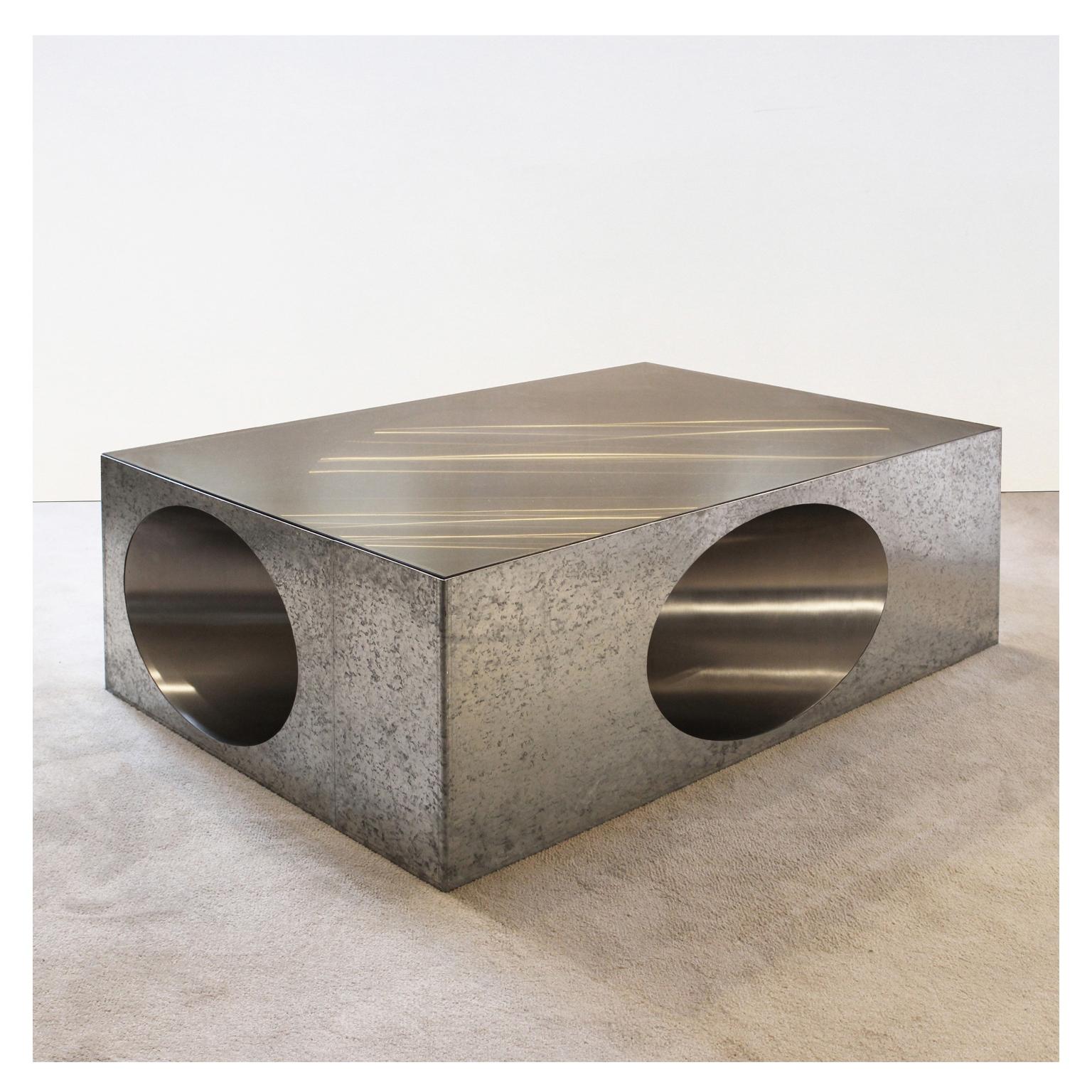 Modern Hol-Low Table by Christian Zahr