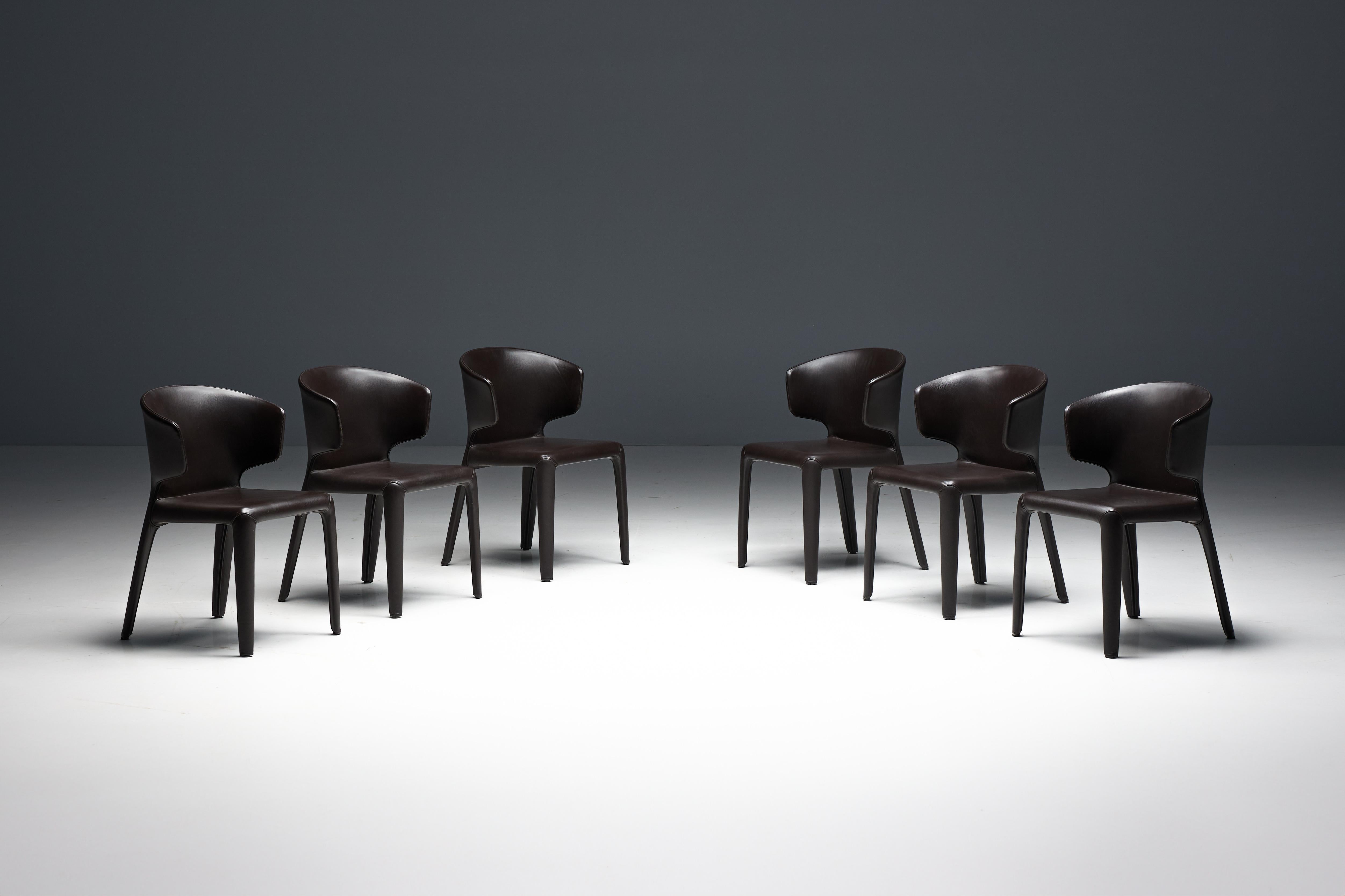 Hola 367 Armchairs by Hannes Wettstein for Cassina, Italy, 2000s For Sale 8