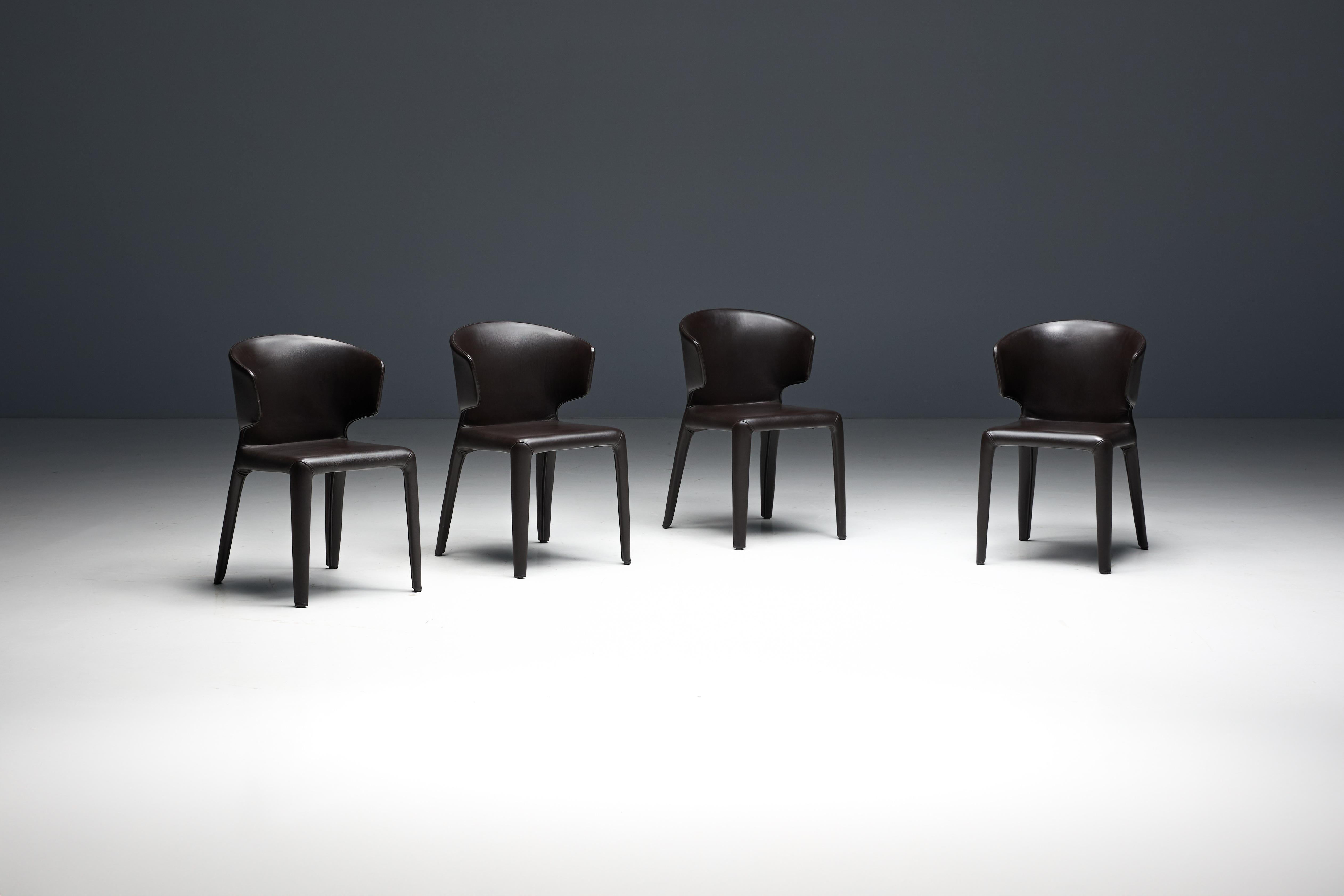 Hola 367 Armchairs by Hannes Wettstein for Cassina, Italy, 2000s For Sale 9