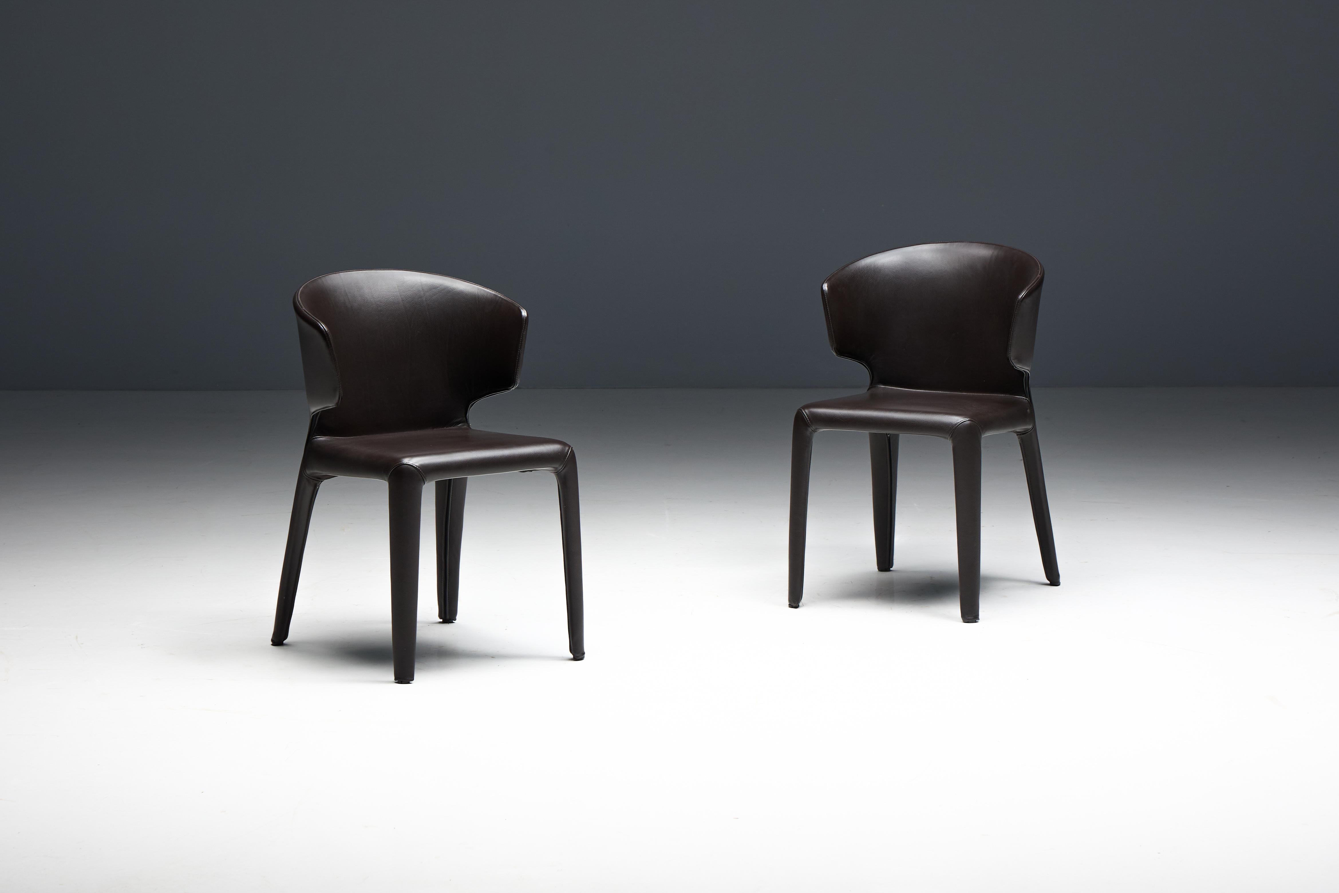 Hola 367 Armchairs by Hannes Wettstein for Cassina, Italy, 2000s For Sale 11