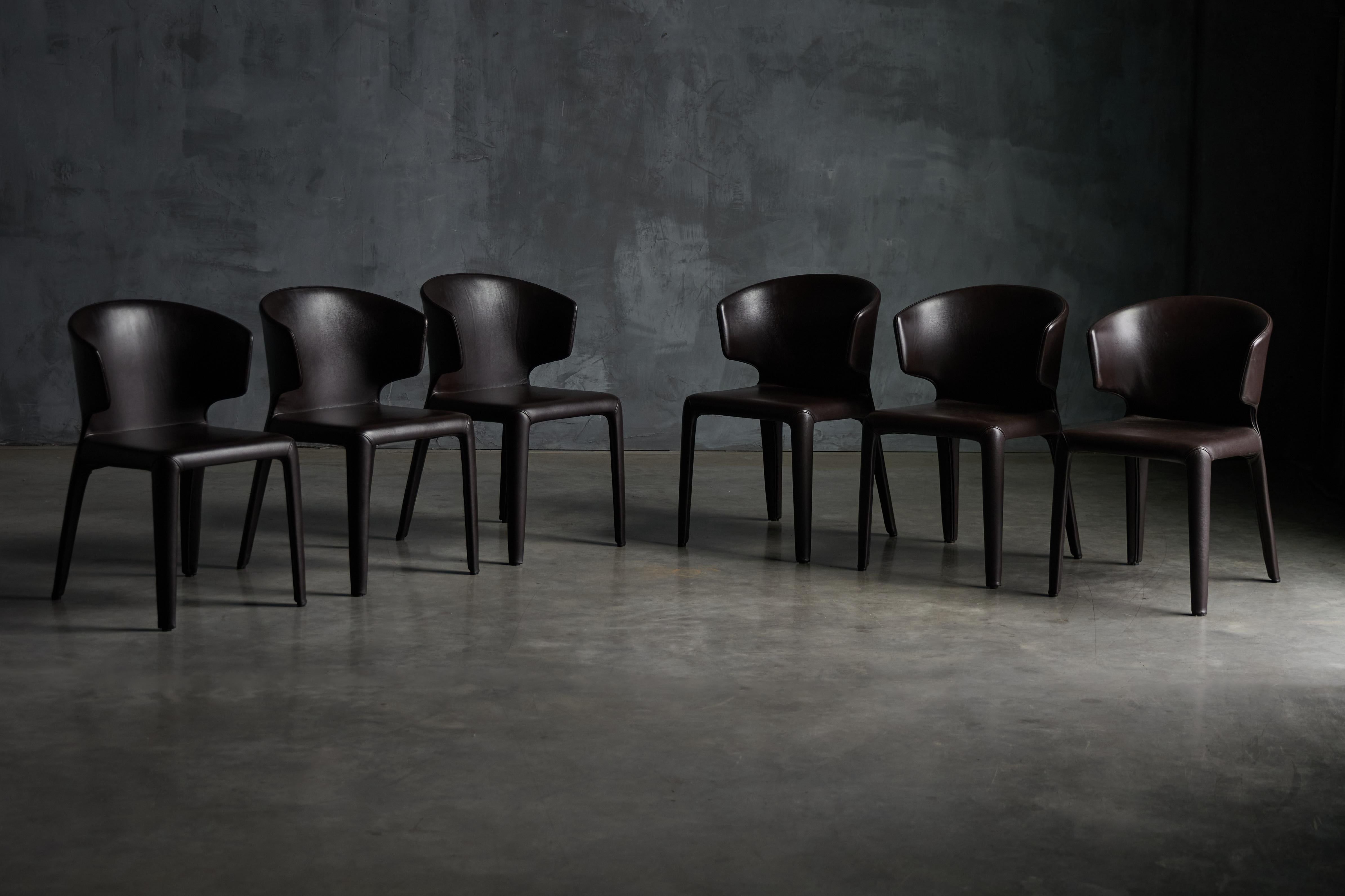 Italian Hola 367 Armchairs by Hannes Wettstein for Cassina, Italy, 2000s For Sale
