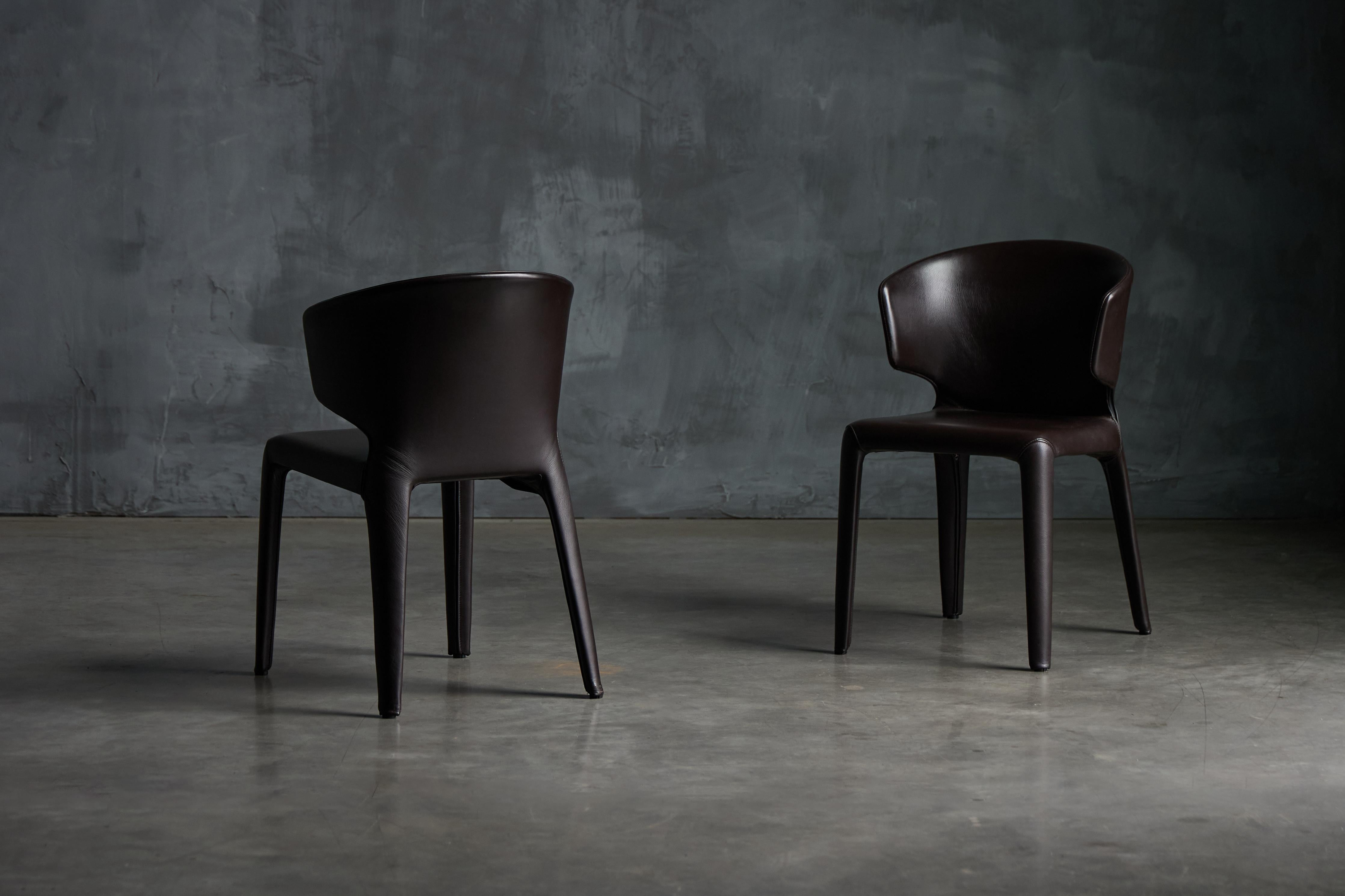 Hola 367 Armchairs by Hannes Wettstein for Cassina, Italy, 2000s For Sale 1