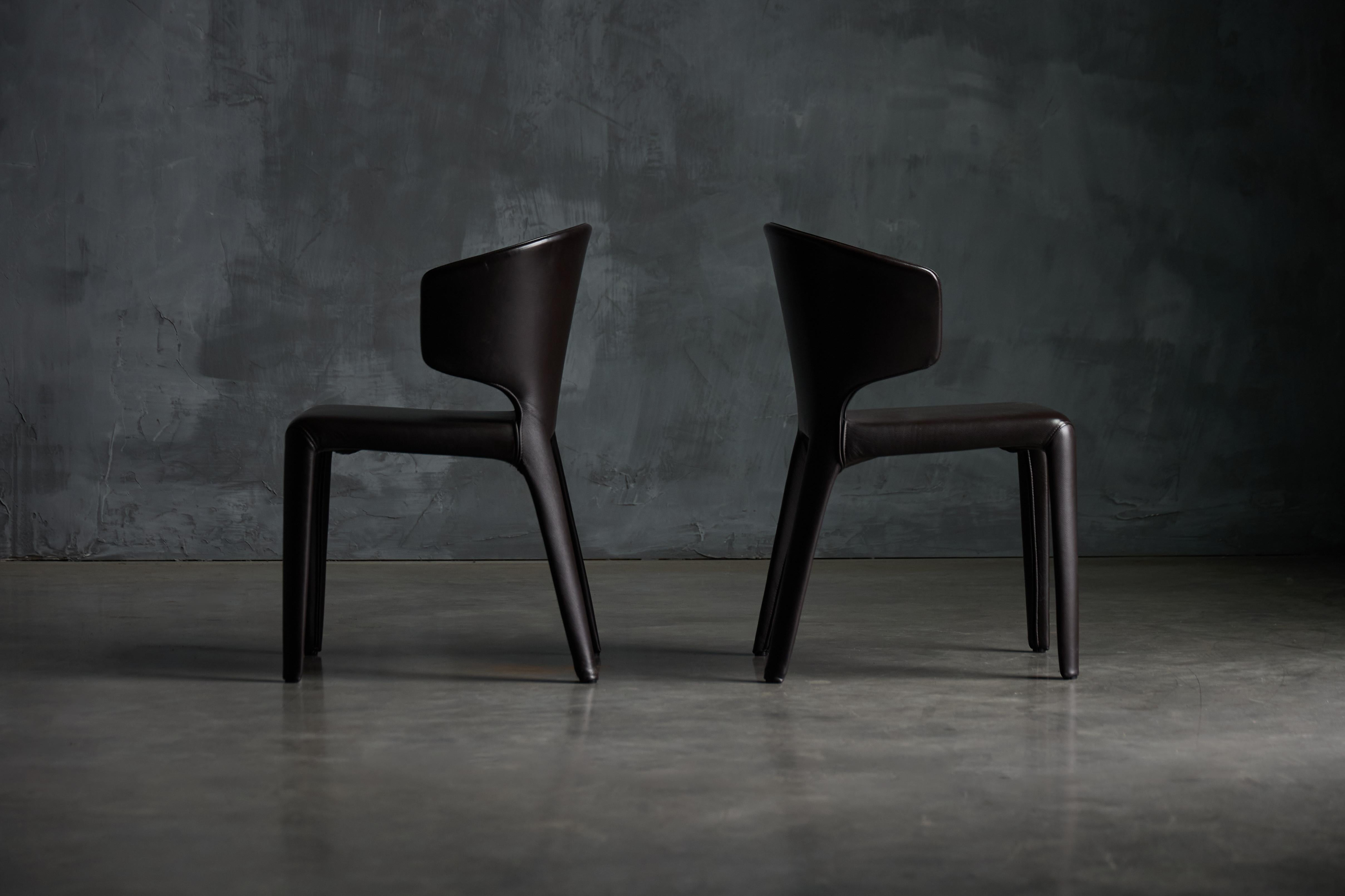 Hola 367 Armchairs by Hannes Wettstein for Cassina, Italy, 2000s For Sale 2