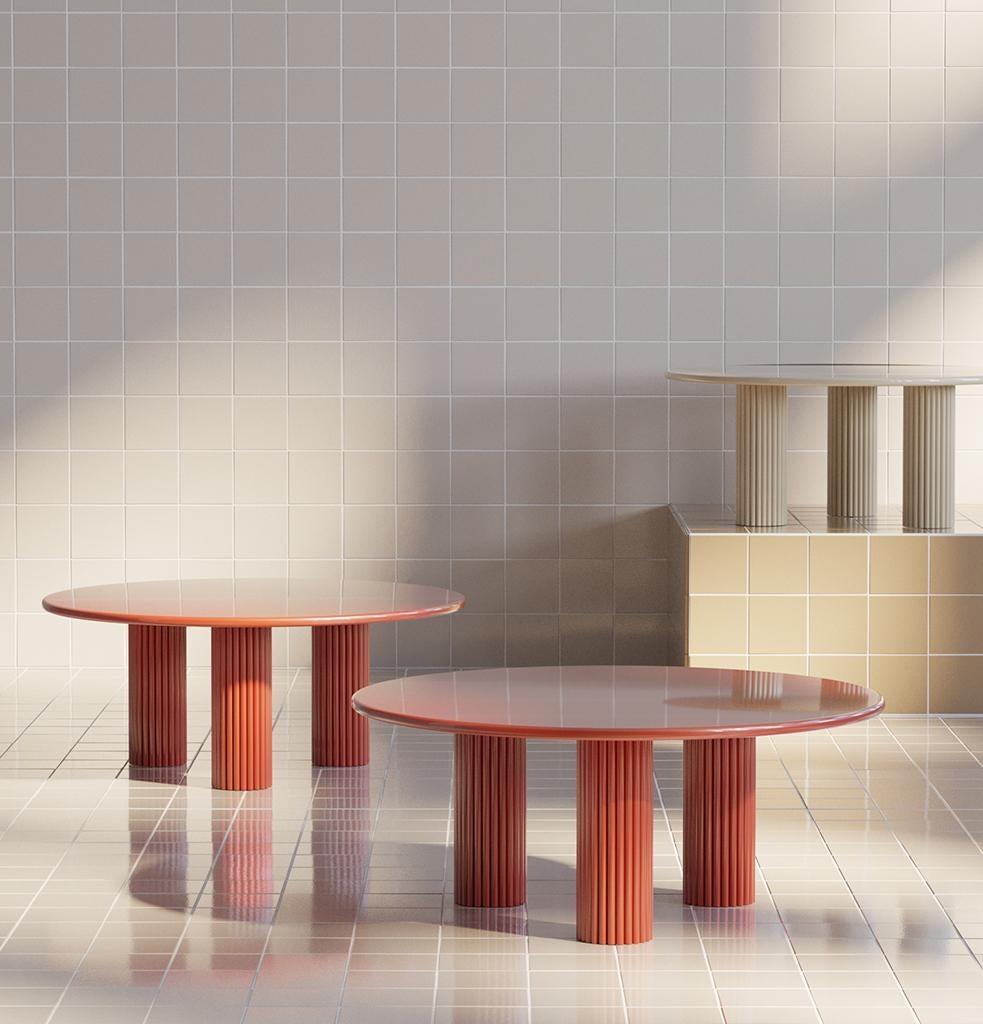 Turco Tavolino HOLA Beige di Hermhaus in vendita