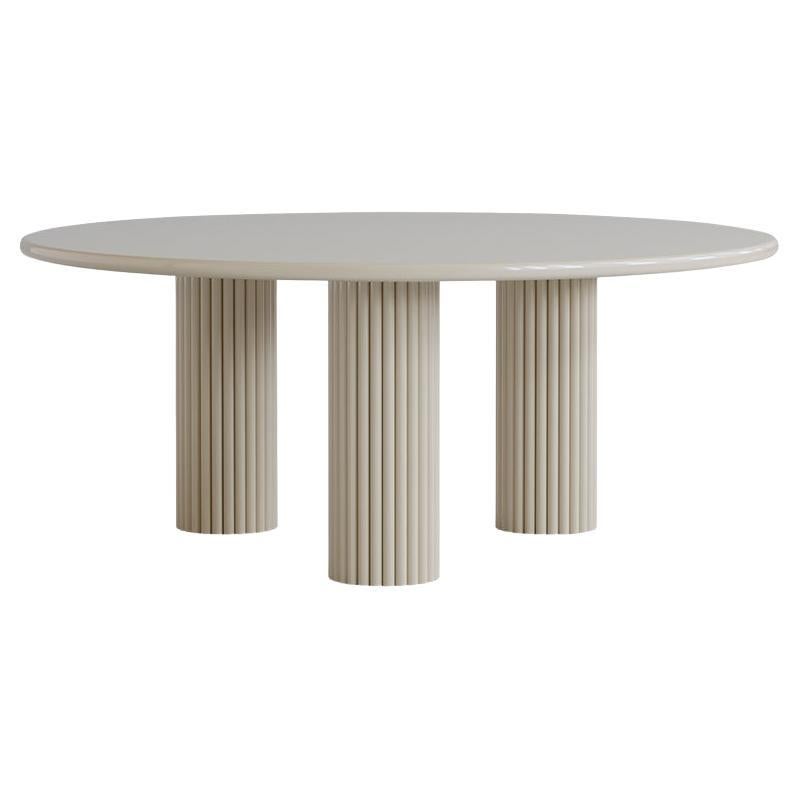 HOLA Beigefarbener Couchtisch von Hermhaus
