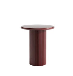 HOLA Coffee Table Triple Set Claret Red by Hermhaus
