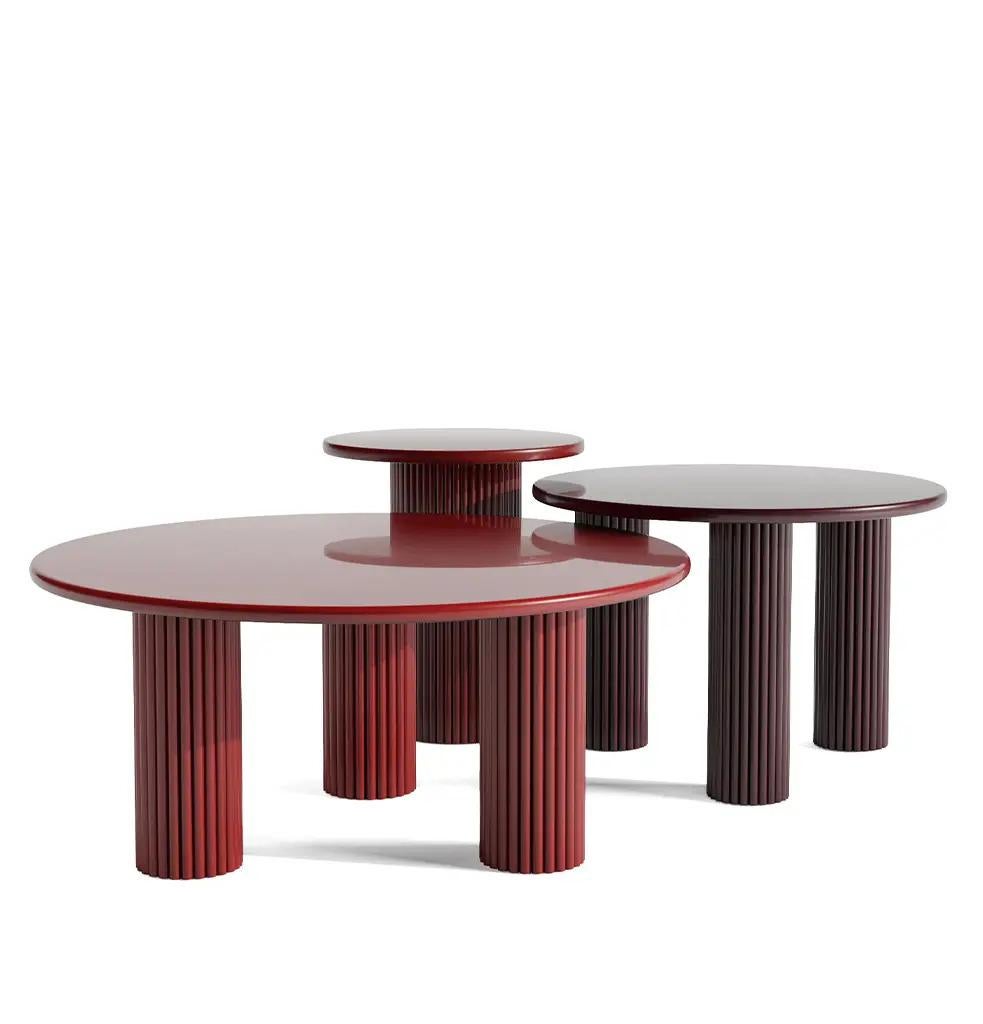 Turkish HOLA Light Grey Medium Size Coffee Table by Hermhaus For Sale
