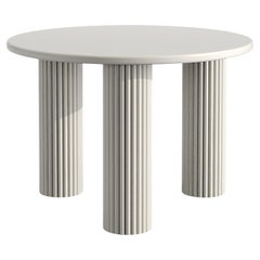 Tavolino HOLA grigio chiaro di medie dimensioni di Hermhaus