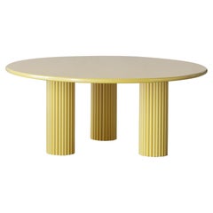 Tavolino giallo HOLA di Hermhaus