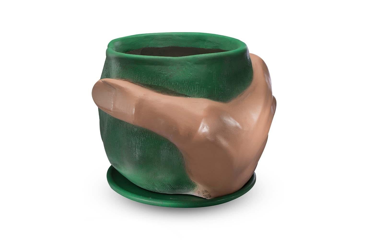Contemporary HOLD ON POT- Pot For Sale