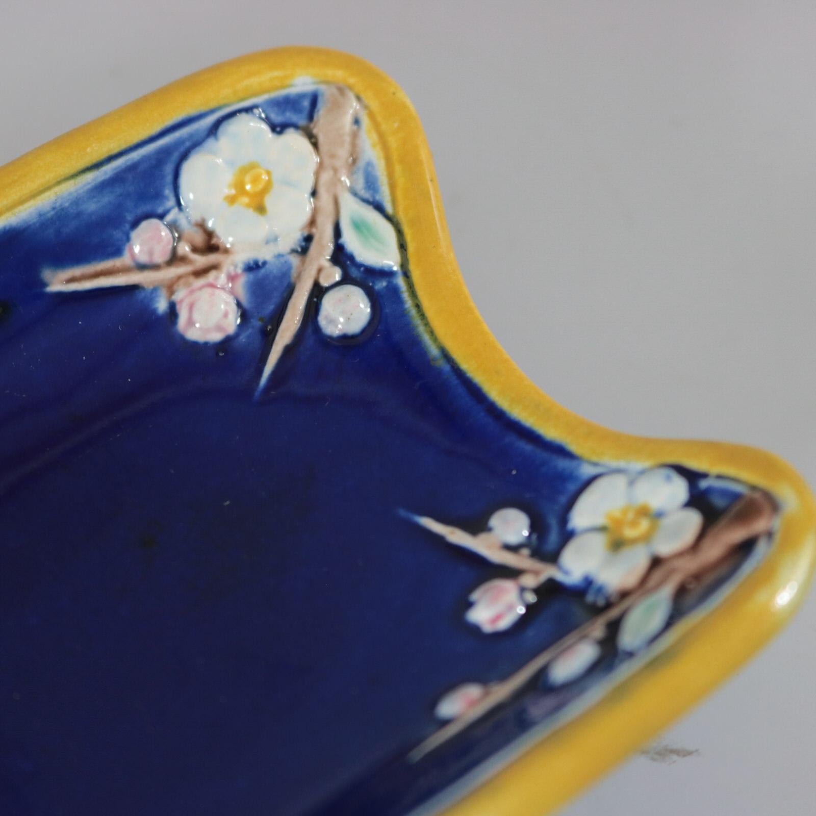 Late 19th Century Holdcroft Majolica Pin Tray