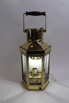 Holder Stroud Brass Boat Lantern