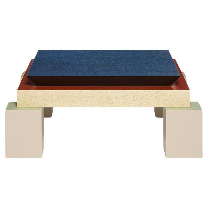 Holebid Briar Coffee Table, by Ettore Sottsass for Memphis Milano Collection For Sale