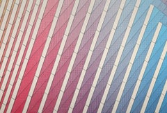 Tebtunis, litografia Op Art di Beck & Jung