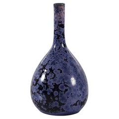 Holger Busch Jensen for Bing & Grøndahl Vase with Purple Crystal Glaze ca. 1900