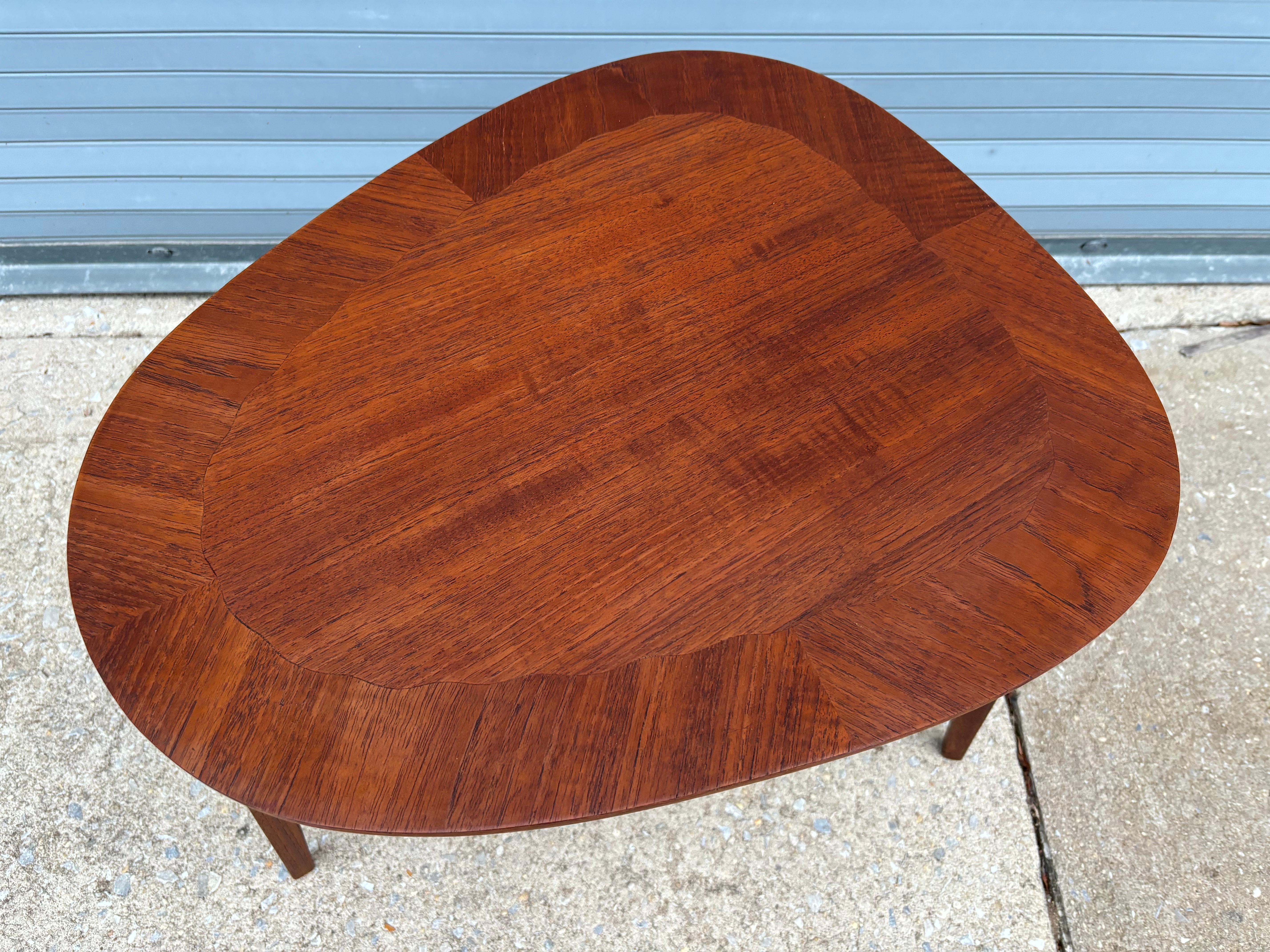 Scandinavian Modern Holger Georg Jensen for Kubus Teak table