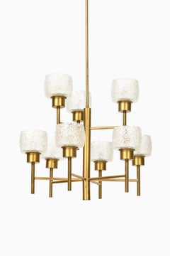 Holger Johansson Ceiling Lamp Produced by Westal in Sweden