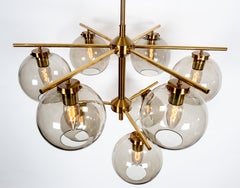 Holger Johansson Contemporary Nine-Light Ceiling Fixture