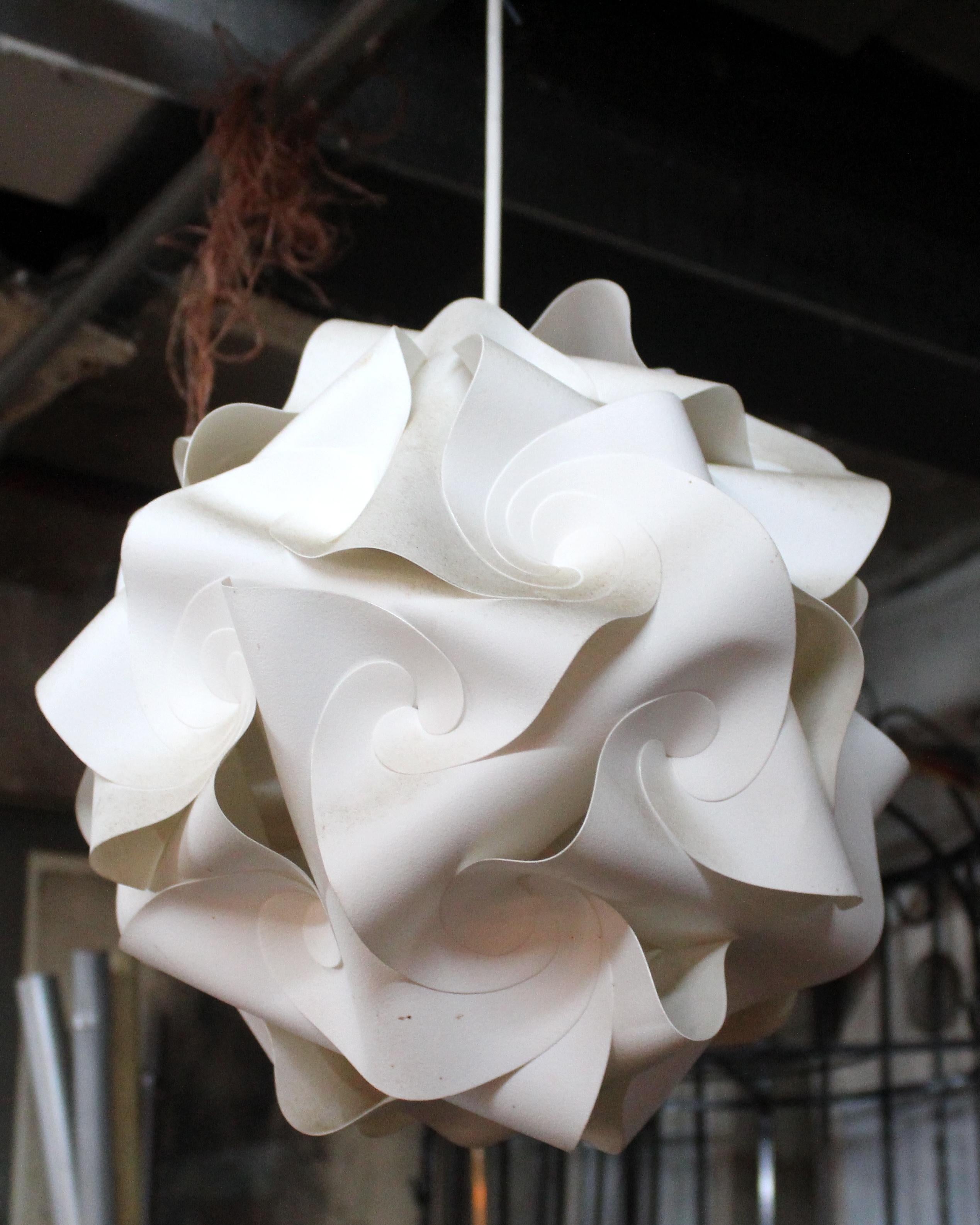 20th Century Holger Strøm Designed Mid-Century Ribbon-Style Pendant For Sale