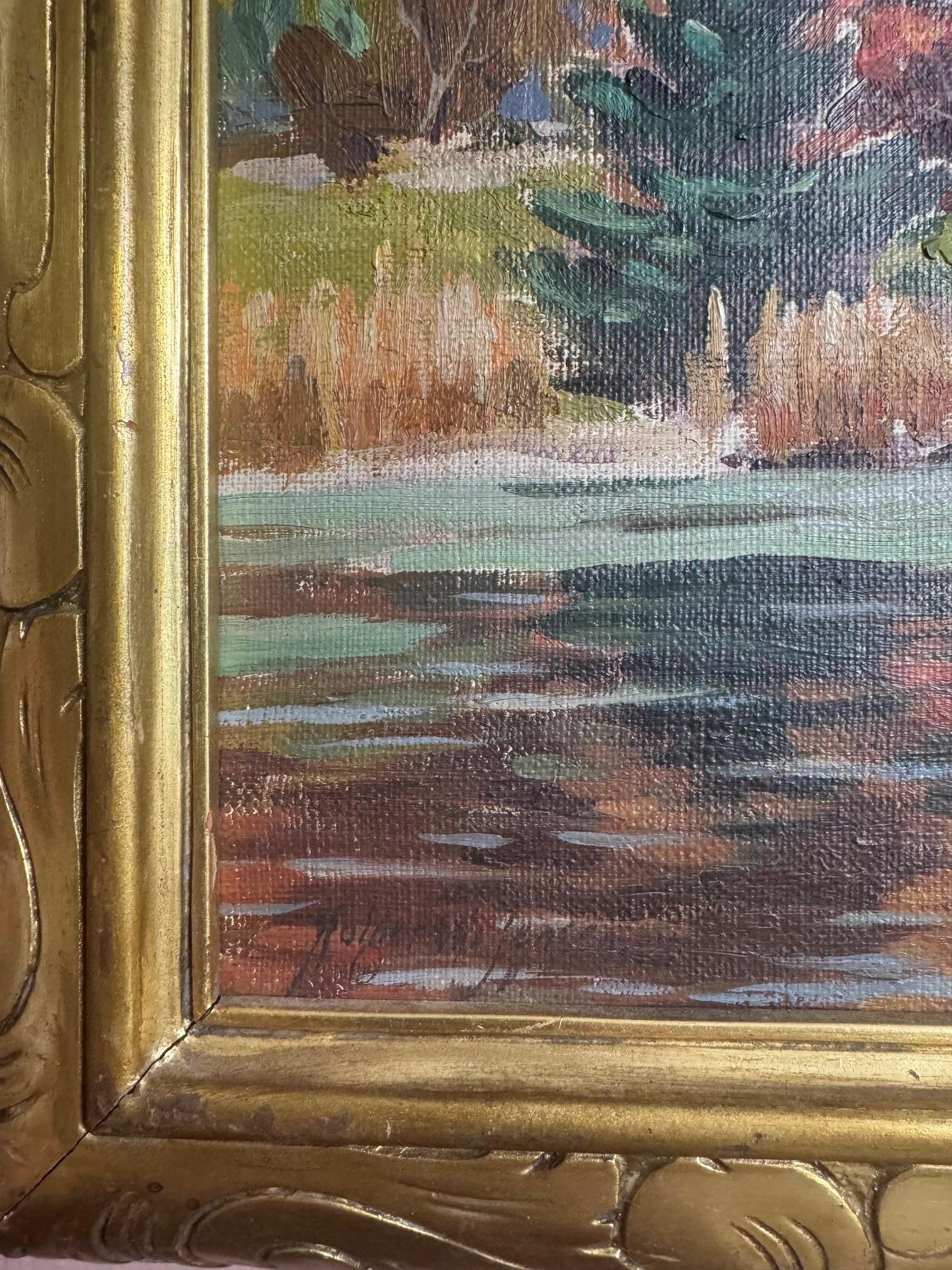 Mt. Greylock - Holder Wenzel Jensen - Painting Impressionismo americano di Holger Wenzel Jensen