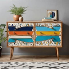 Holi - Multi color Inlay Dresser