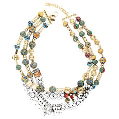 Holiday Collection Necklace with cloisonnè beads from IOSSELLIANI