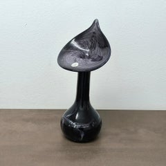 HOLIDAY GIFT - Jack in the Pulpit Hand-Blown Art Glass Vase by Glasbläserhof