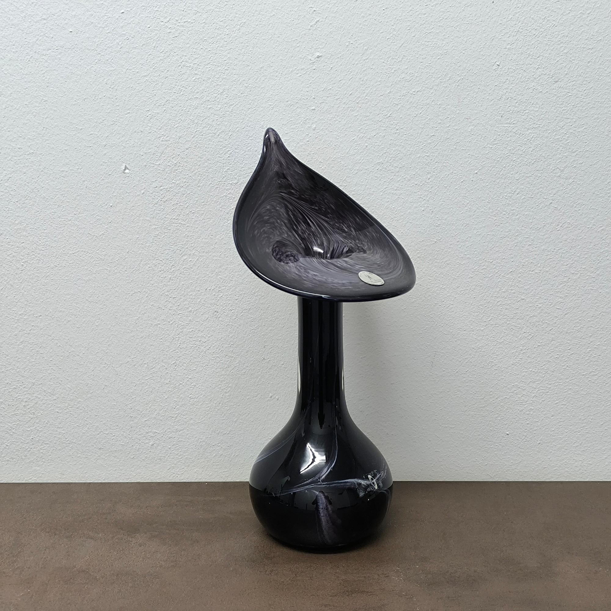 Tedesco REGALO DI VACANZA - Vaso in vetro soffiato a mano Jack in the Pulpit di Glasbläserhof in vendita