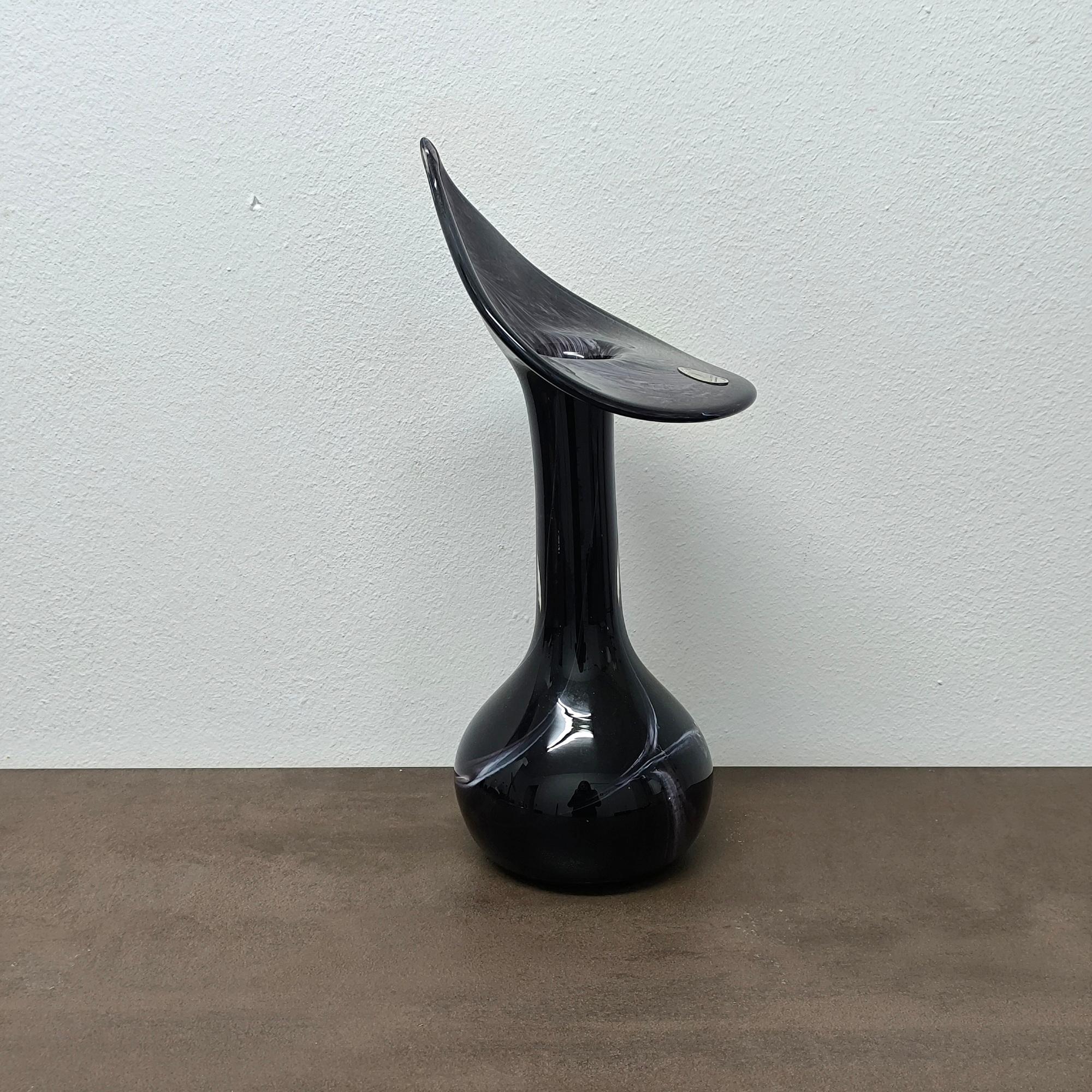 Calco REGALO DI VACANZA - Vaso in vetro soffiato a mano Jack in the Pulpit di Glasbläserhof in vendita