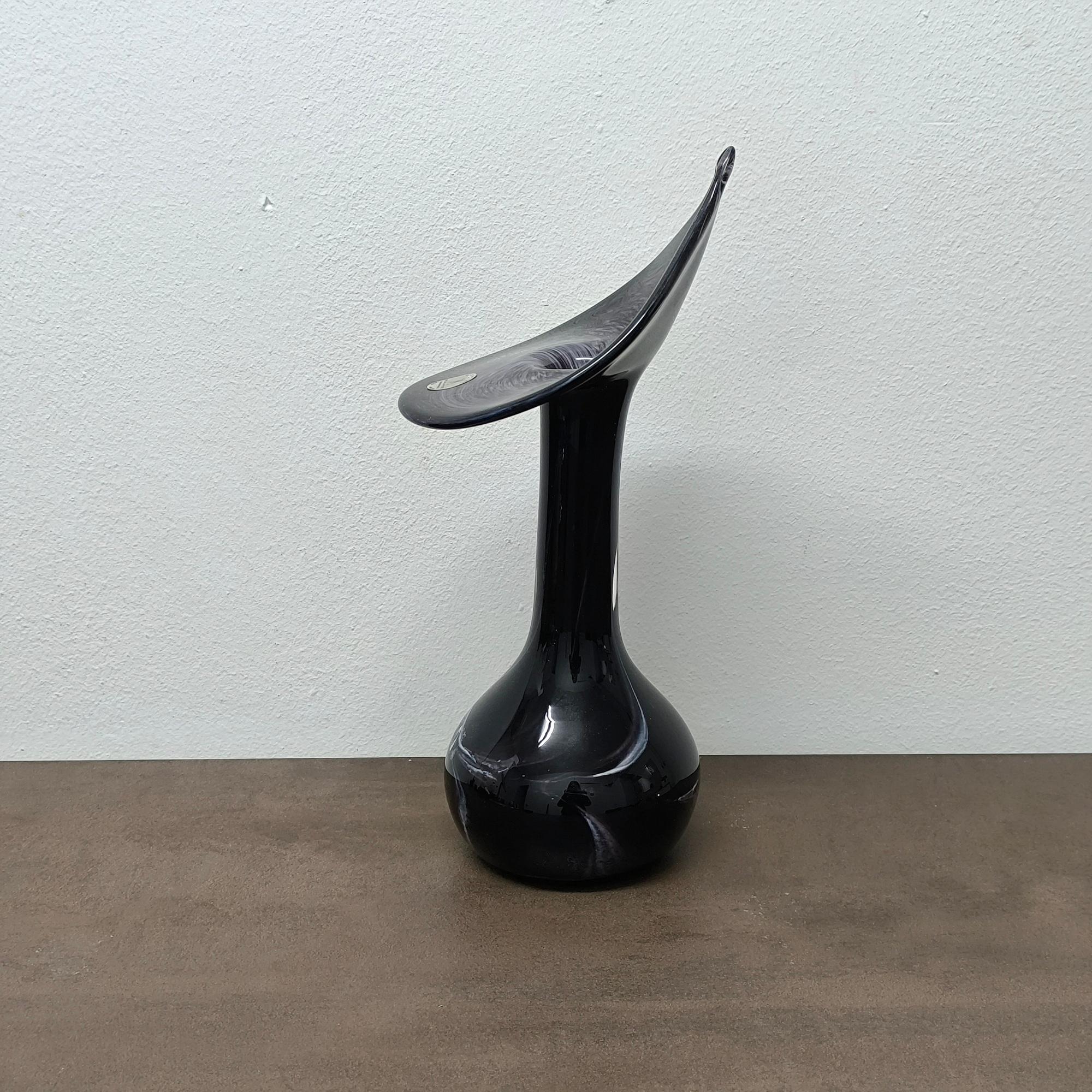 Fine XX secolo REGALO DI VACANZA - Vaso in vetro soffiato a mano Jack in the Pulpit di Glasbläserhof in vendita