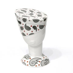 REGALO DE VACACIONES- Caja con tapa vintage Villeroy & Boch de la serie Caras, años 80