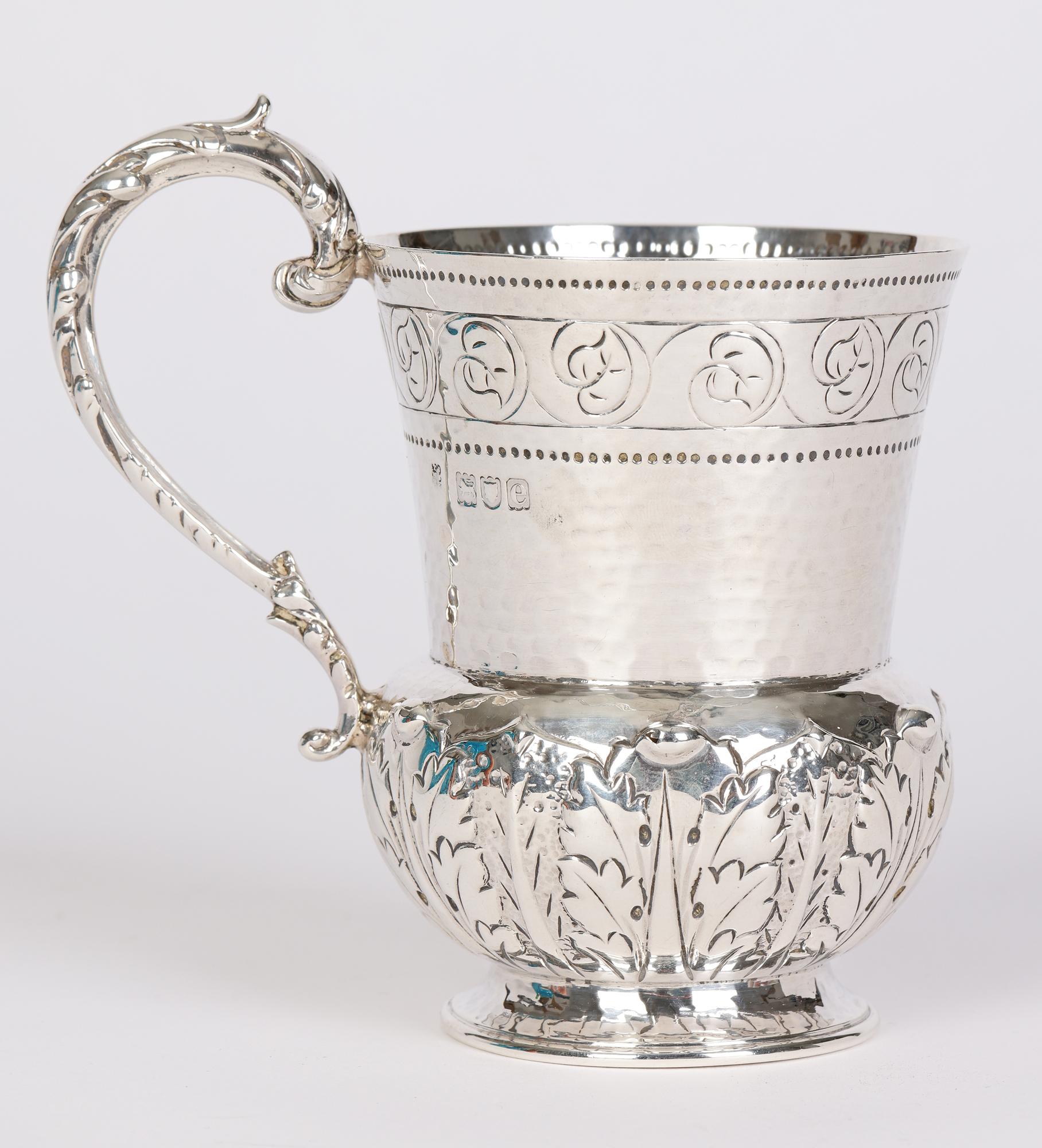 Holland Aldwinckle & Slater Arts & Crafts Silver Christening Mug, London, 1900  For Sale 8