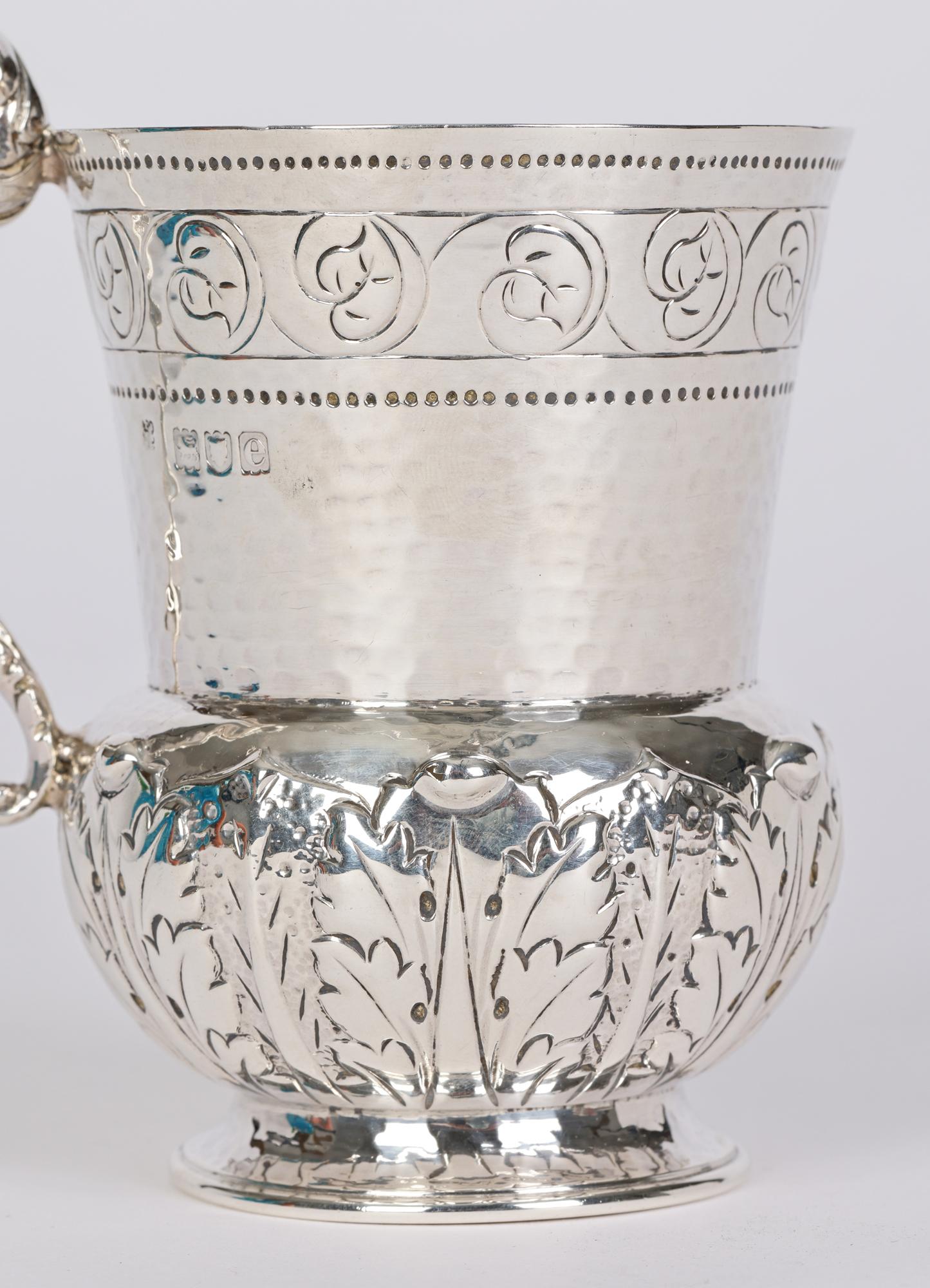 Holland Aldwinckle & Slater Arts & Crafts Silver Christening Mug, London, 1900  For Sale 9