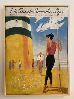 'Holland Amerika Lijn' painting