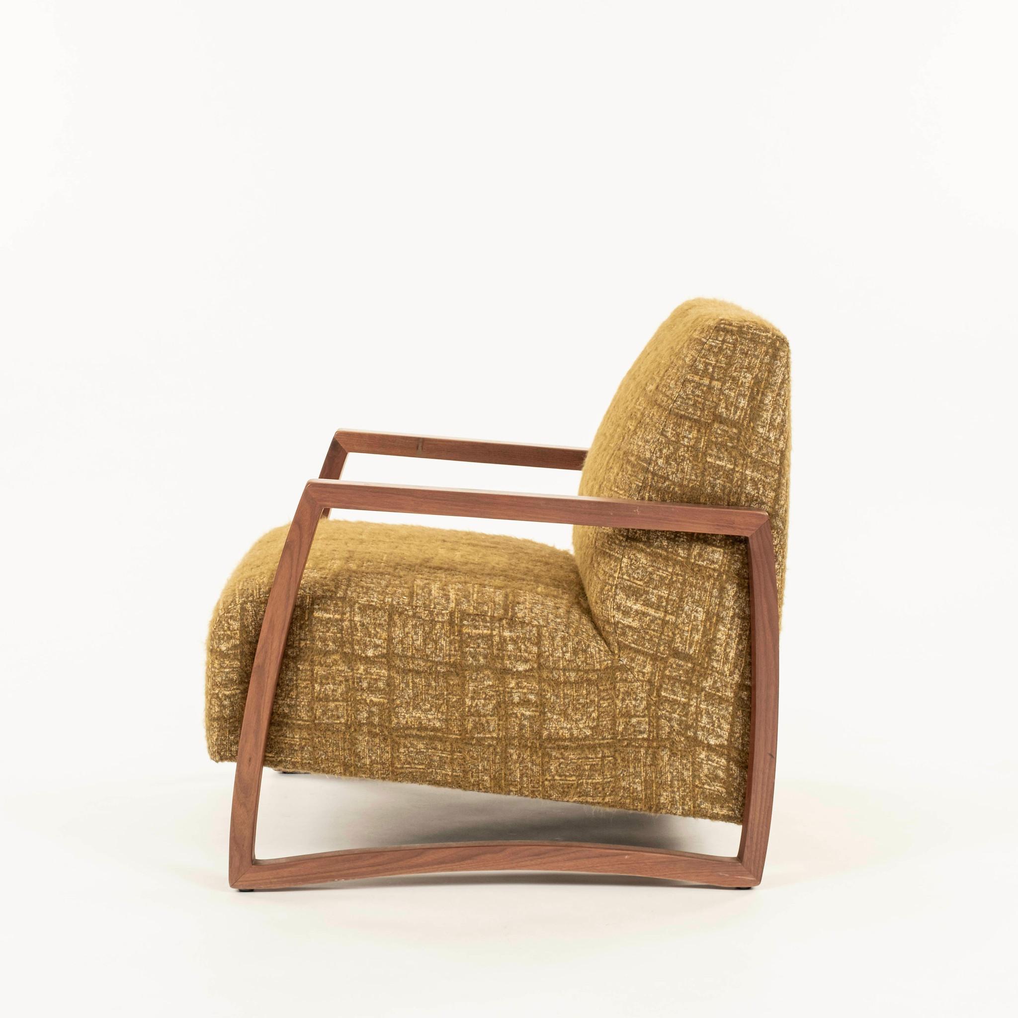 Chaise longue Holland and Sherry Grampian en jacquard de laine brossée Bon état - En vente à Houston, TX