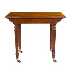 Holland and Son Regency Side Table in Mahogany