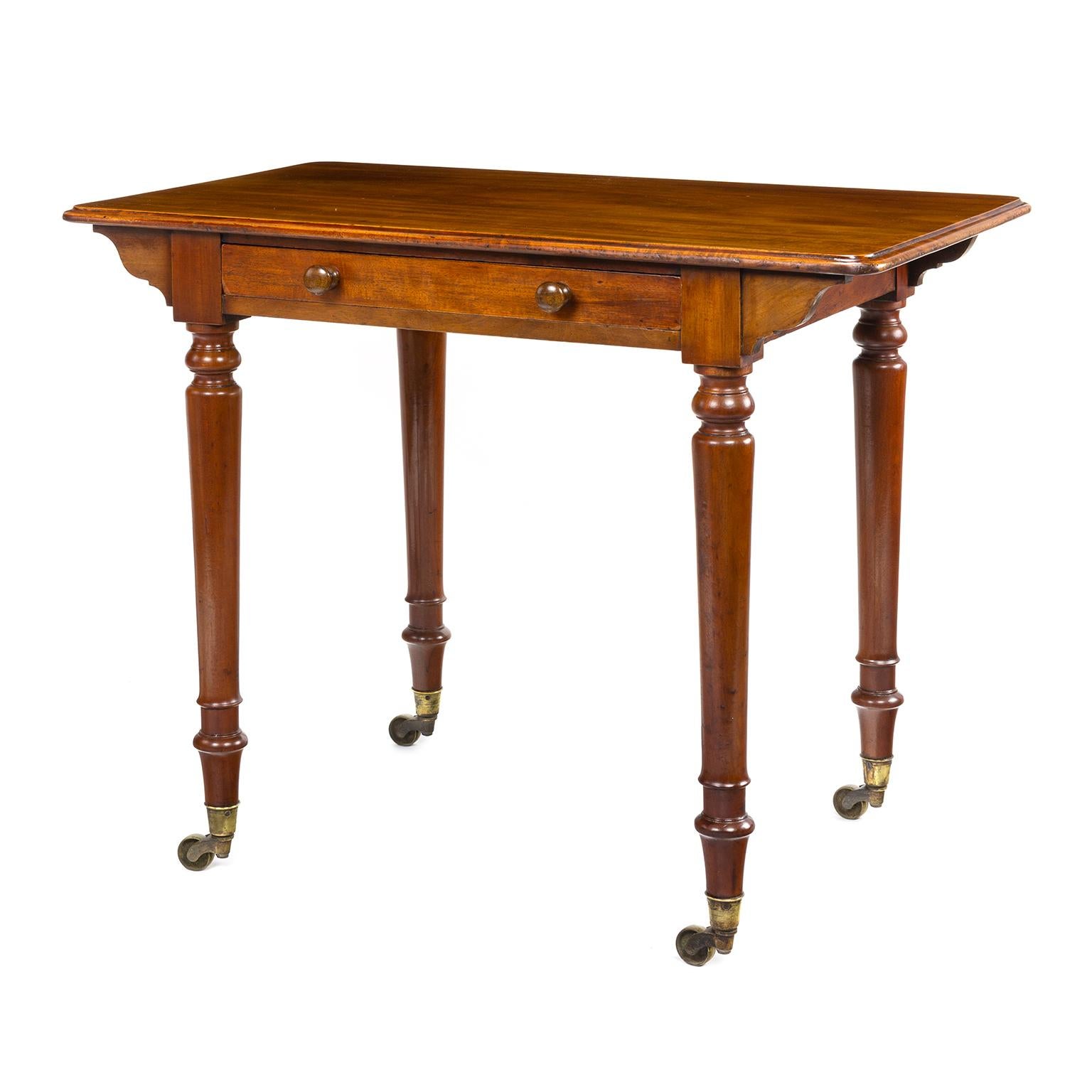 British Holland and Son Regency Side Table in Mahogany For Sale